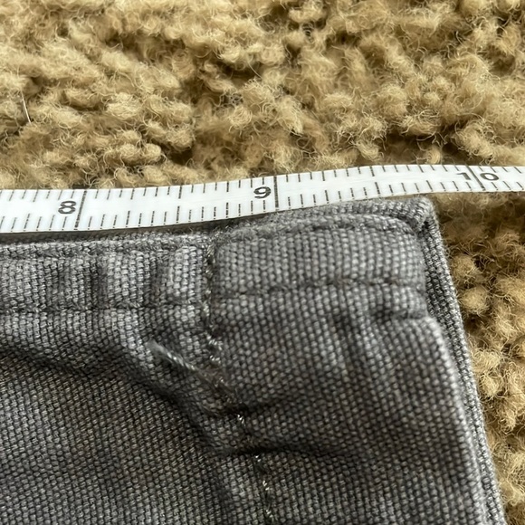 Men’s Carhartt gray carpenter utility work shorts Sz 38 - Picture 12 of 16